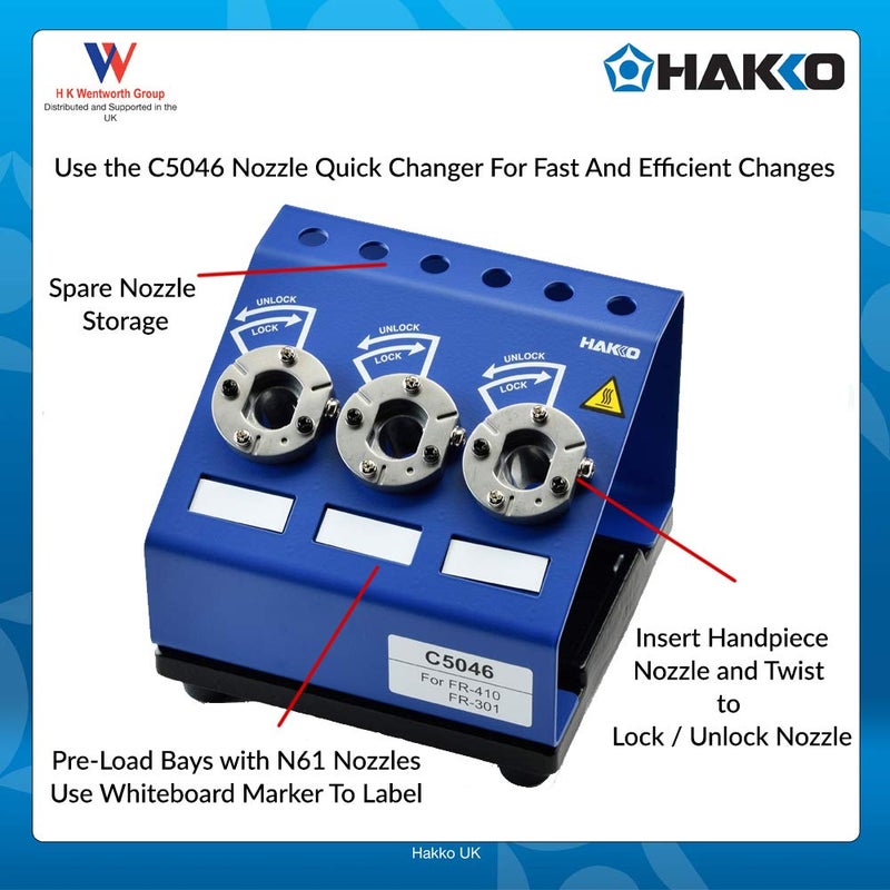 Hakko فوهة إزالة اللحام Hakko N61-08، 1.0 مم - Image 5